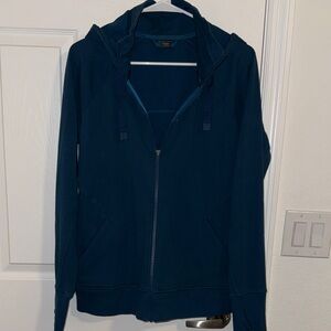 Athleta | Deep Turquoise, Full Zip Hoodie